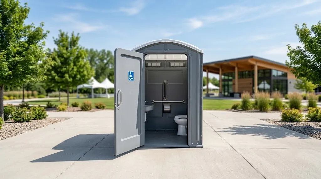 ADA Accessible Porta Potty in Ventura