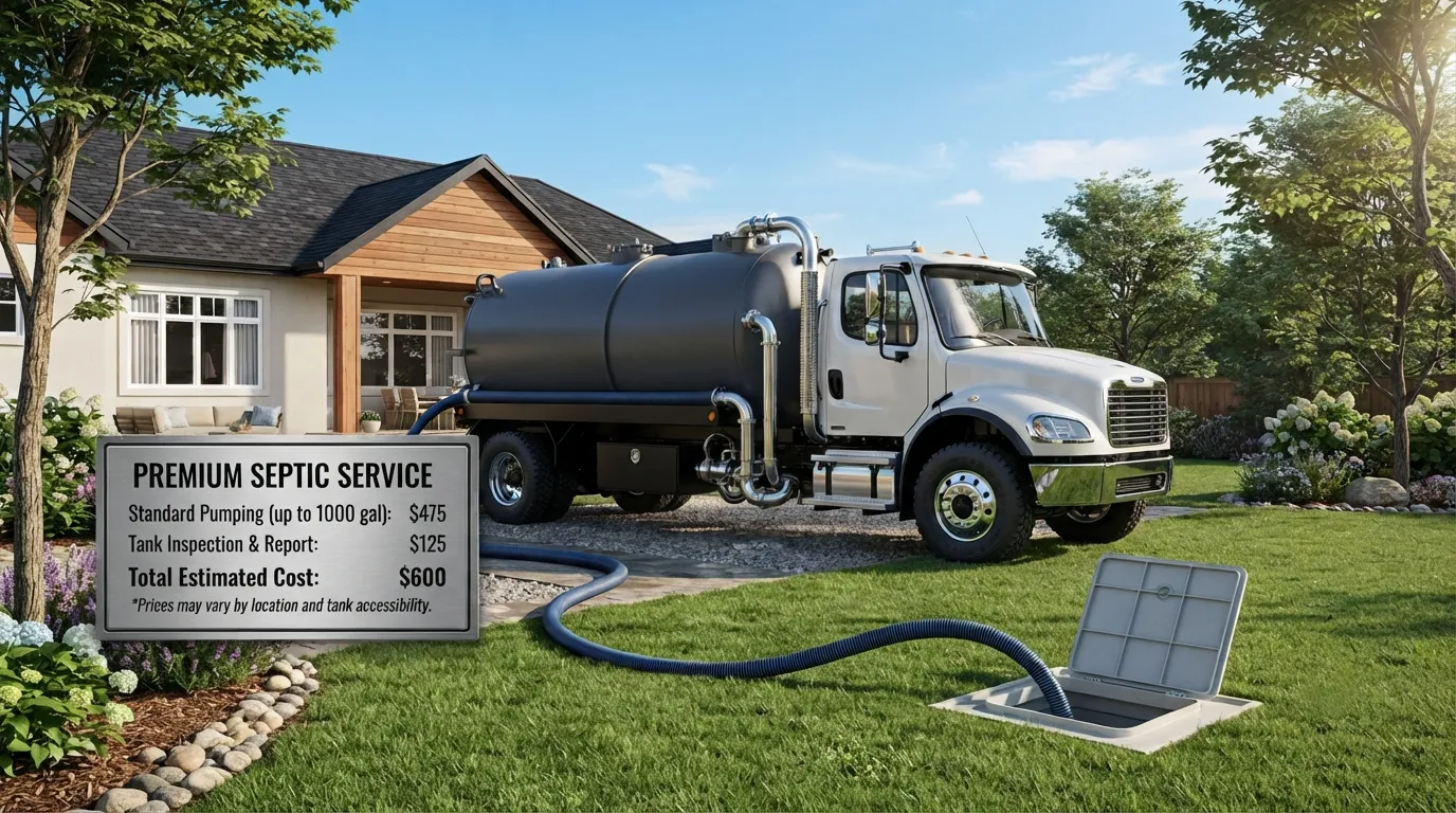 Septic Tank Pumping Cost in Ventura, CA